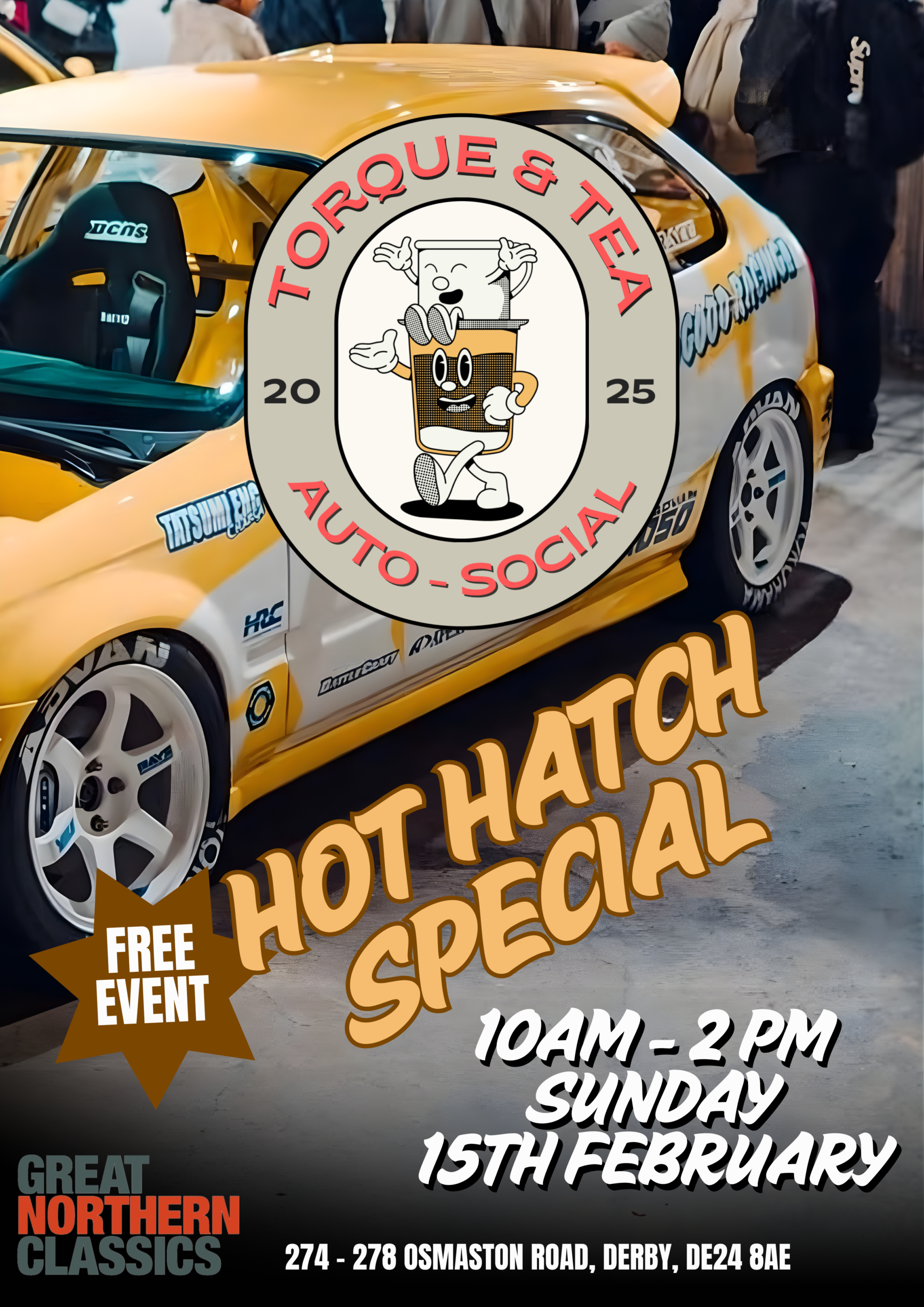 Torque & Tea – Hot Hatch Special
